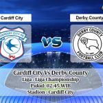 Prediksi Cardiff City Vs Derby County 15 Juli 2020