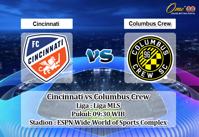 Prediksi Cincinnati vs Columbus Crew 12 Juli 2020