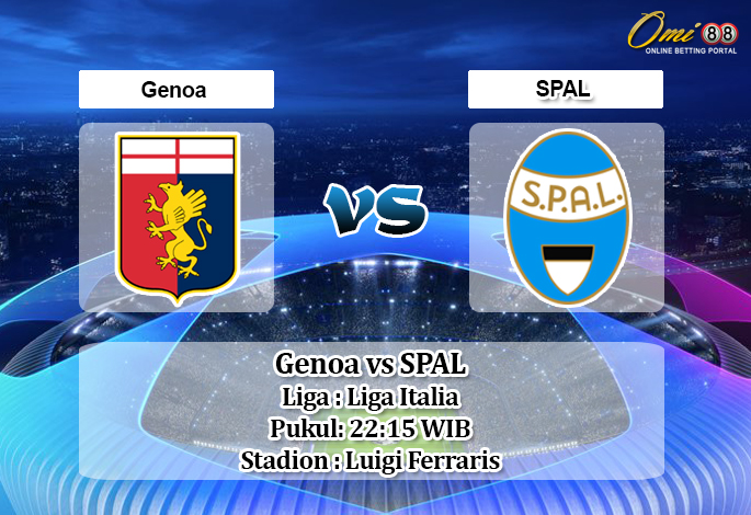 Prediksi Genoa vs SPAL 12 Juli 2020 