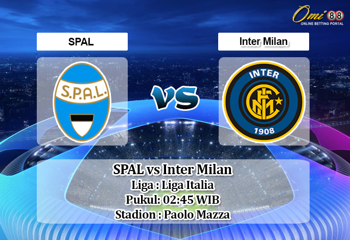 Prediksi SPAL vs Inter Milan 17 Juli 2020 