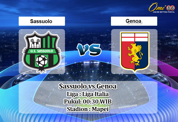 Prediksi Sassuolo vs Genoa 27 Juli 2020