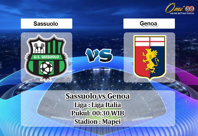 Prediksi Sassuolo vs Genoa 30 Juli 2020 