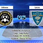 Prediksi Udinese vs Lecce 30 Juli 2020