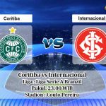 Prediksi Coritiba vs Internacional 9 Agustus 2020