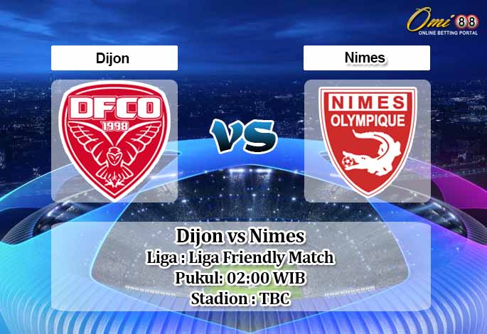 Prediksi Dijon vs Nimes 15 Agustus 2020