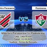Prediksi Skor Athletico Paranaense Vs Fluminense 23 Agustus 2020