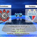 Prediksi Skor Corinthians Vs Fortaleza 27 Agustus 2020