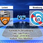 Prediksi Skor Lorient Vs Strasbourg 23 Agustus 2020