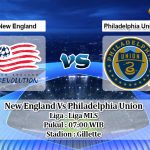 Prediksi Skor New England Vs Philadelphia Union 22 Agustus 2020