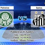 Prediksi Skor Palmeiras Vs Santos 24 Agustus 2020