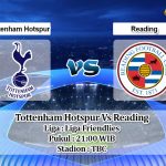 Prediksi Skor Tottenham Hotspur Vs Reading 28 Agustus 2020