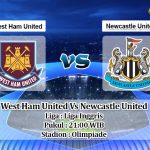 Prediksi Skor West Ham United Vs Newcastle United 12 September 2020