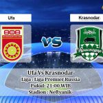 Prediksi Ufa Vs Krasnodar 9 Agustus 2020