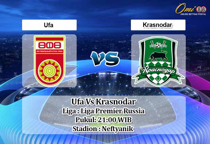 Prediksi Ufa Vs Krasnodar 9 Agustus 2020