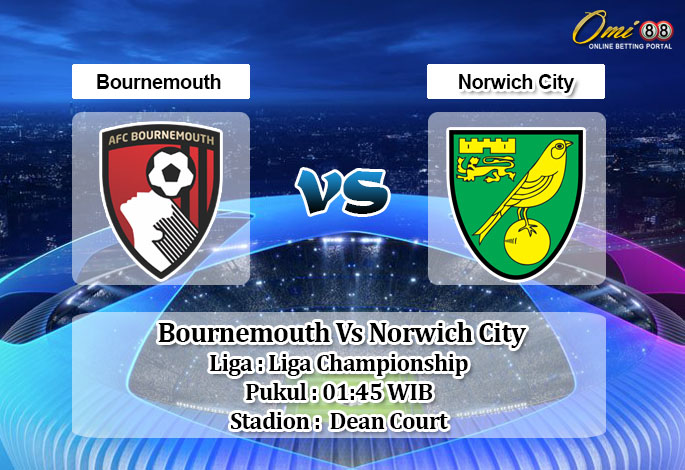 Prediksi Bournemouth Vs Norwich City 26 September 2020