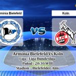 Prediksi Skor Arminia Bielefeld Vs Koln 26 September 2020