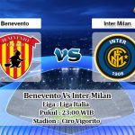 Prediksi Skor Benevento Vs Inter Milan 30 September 2020