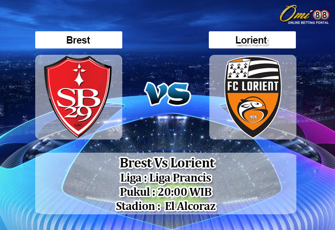 Prediksi Skor Brest Vs Lorient 20 September 2020
