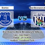 Prediksi Skor Everton Vs West Bromwich Albion 19 September 2020