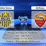 Prediksi Skor Hellas Verona Vs AS Roma 20 September 2020