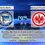 Prediksi Skor Hertha Berlin Vs Eintracht Frankfurt 26 September 2020