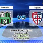 Prediksi Skor Sassuolo Vs Cagliari 20 September 2020
