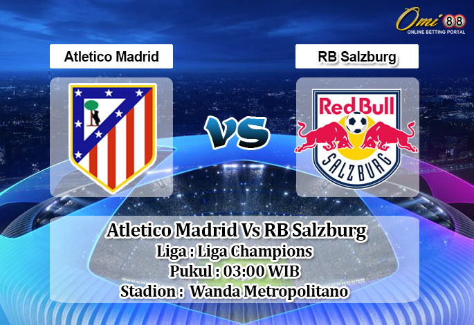 Prediksi Skor Atletico Madrid Vs RB Salzburg 28 Oktober 2020