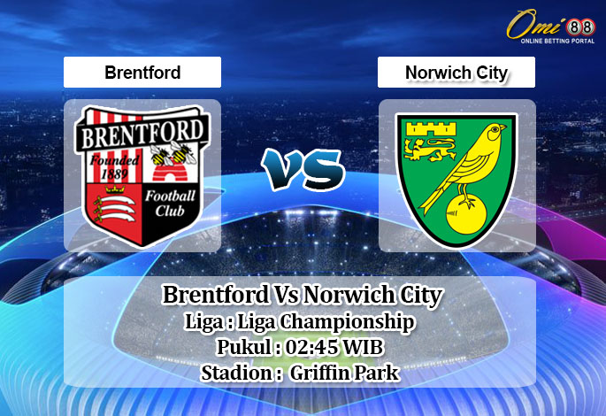 Prediksi Skor Brentford Vs Norwich City 28 Oktober 2020