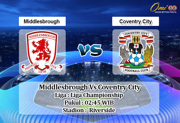 Prediksi Skor Middlesbrough Vs Coventry City 28 Oktober 2020