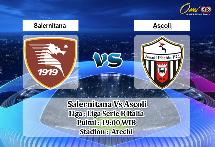 Prediksi Skor Salernitana Vs Ascoli 24 Oktober 2020