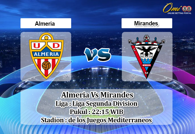 Prediksi Skor Almeria Vs Mirandes 14 November 2020