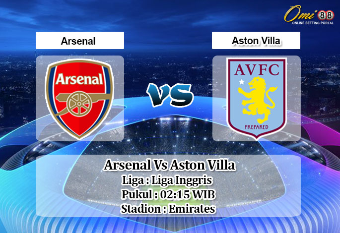 Prediksi Skor Arsenal Vs Aston Villa 9 November 2020