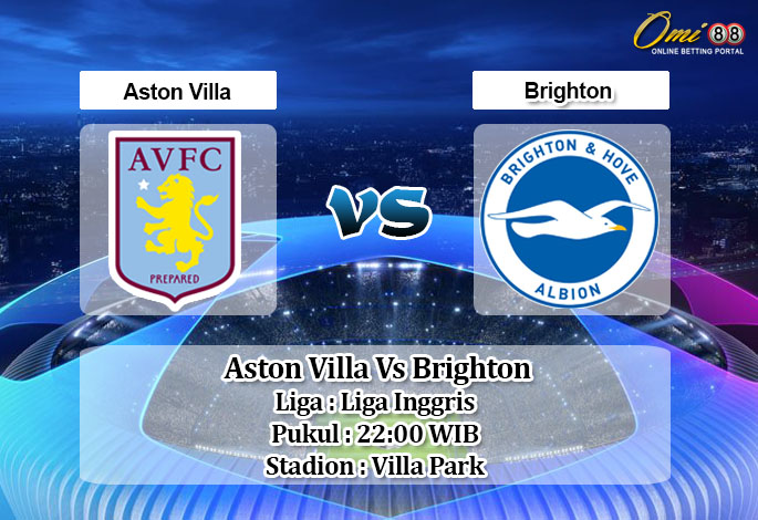 Prediksi Skor Aston Villa Vs Brighton 21 November 2020