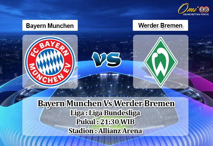 Prediksi Skor Bayern Munchen Vs Werder Bremen 21 November 2020