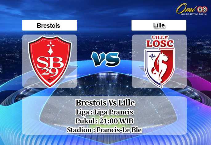 Prediksi Skor Brestois Vs Lille 8 November 2020