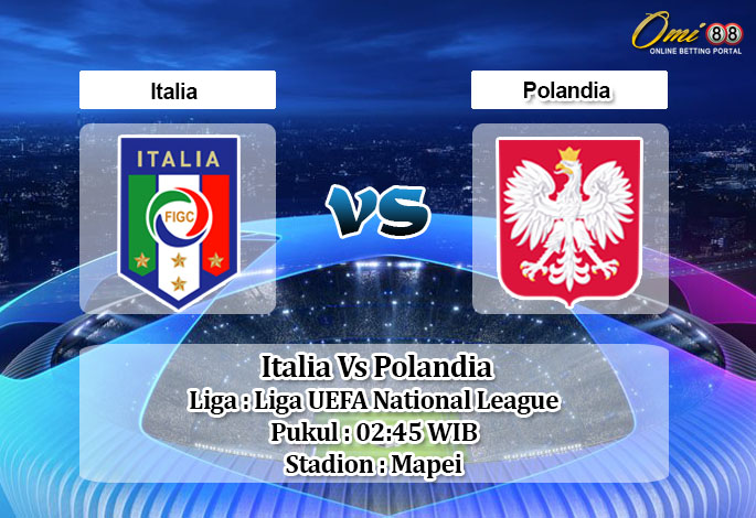 Prediksi Skor Italia Vs Polandia 16 November 2020