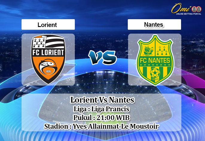 Prediksi Skor Lorient Vs Nantes 8 November 2020