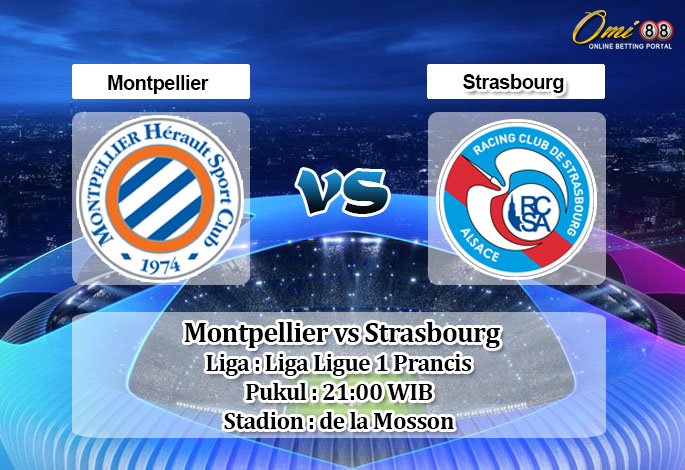 Prediksi Skor Montpellier vs Strasbourg 22 November 2020