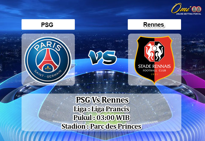 Prediksi Skor PSG Vs Rennes 8 November 2020