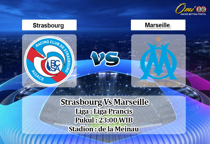 Prediksi Skor Strasbourg Vs Marseille 7 November 2020