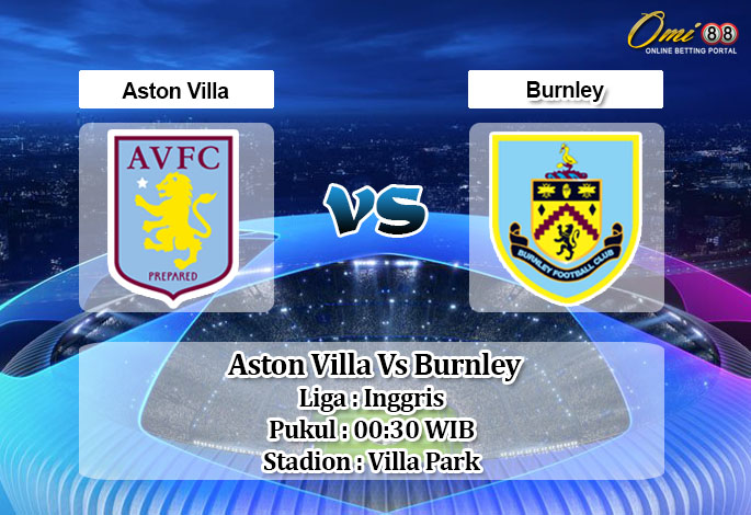 Prediksi Skor Aston Villa Vs Burnley 18 Desember 2020