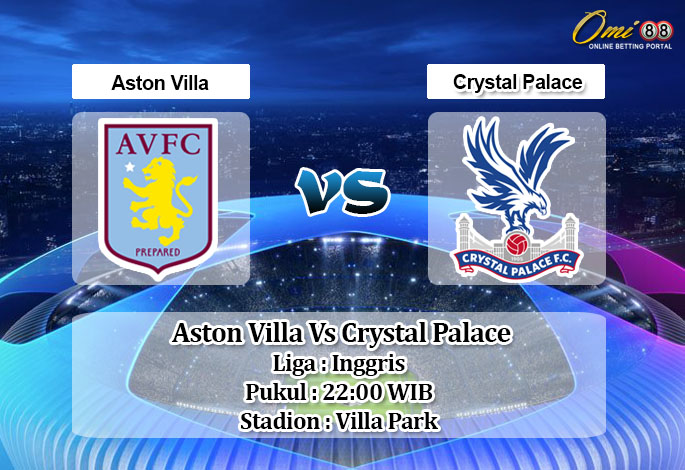 Prediksi Skor Aston Villa Vs Crystal Palace 26 Desember 2020
