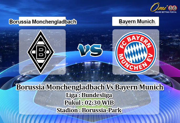 Prediksi Skor Borussia Monchengladbach Vs Bayern Munich 9 Januari 2021