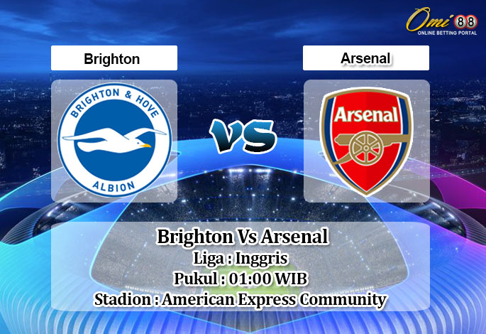 Prediksi Skor Brighton Vs Arsenal 30 Desember 2020