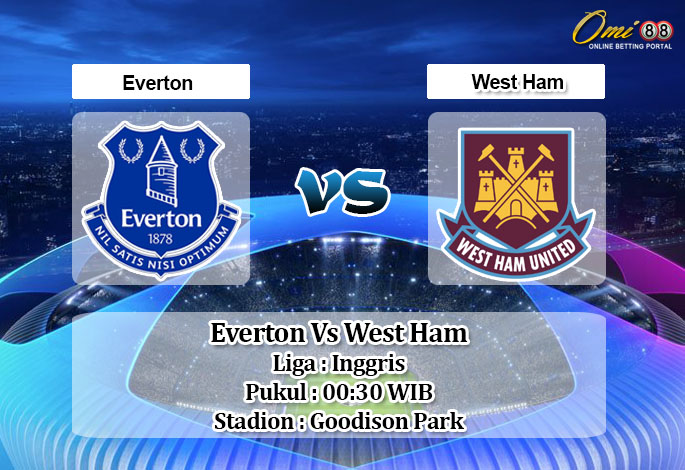 Prediksi Skor Everton Vs West Ham 2 Januari 2021