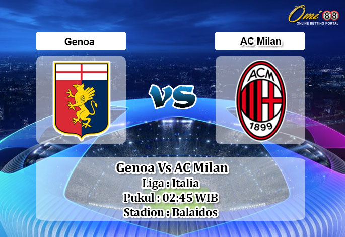 Prediksi Skor Genoa Vs Ac Milan 16 Desember 2020 Bosbobet