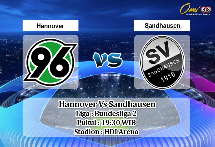 Prediksi Skor Hannover Vs Sandhausen 3 Januari 2021
