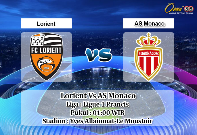 Prediksi Skor Lorient Vs AS Monaco 7 Januari 2021