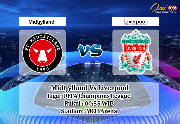 Prediksi Skor Midtjylland Vs Liverpool 10 Desember 2020