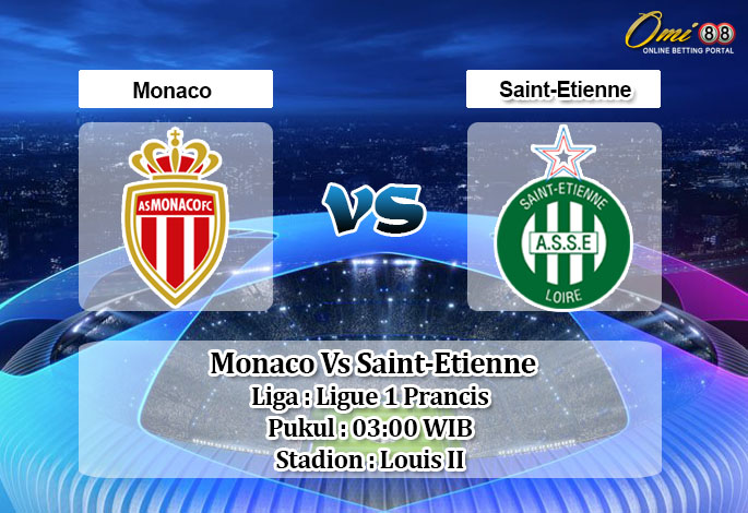 Prediksi Skor Monaco Vs Saint-Etienne 24 Desember 2020